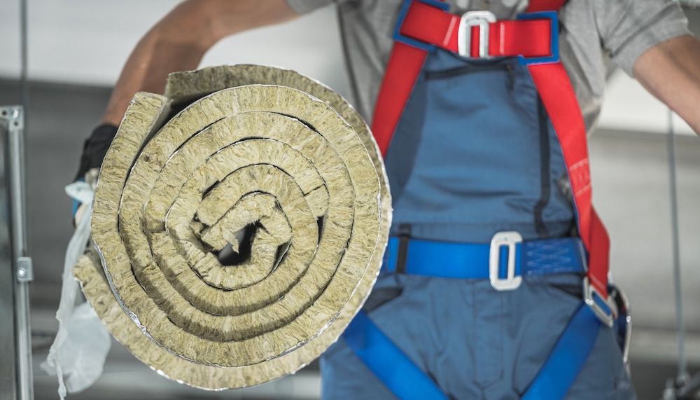 rolka wełny mineralnej