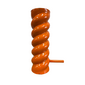 Stator Evenwall D6-3 Twister pomarańczowy