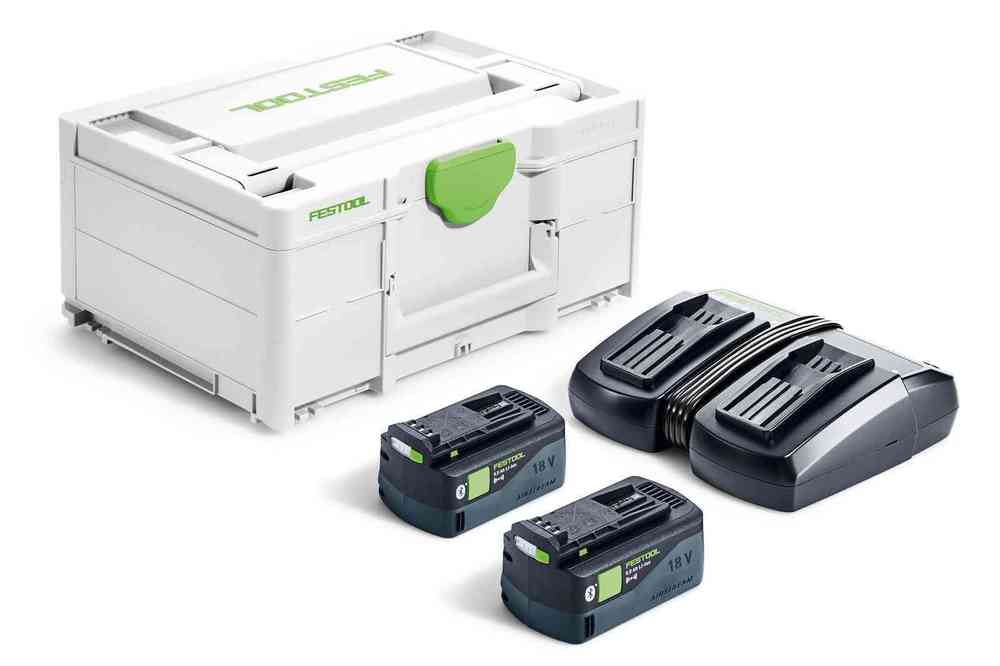 Festool  Zestaw energii SYS 18V 2x5,0/TCL 6 DUO - 577707