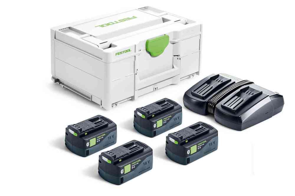 Festool  Zestaw energii SYS 18V 4x5,0/TCL 6 DUO - 577709