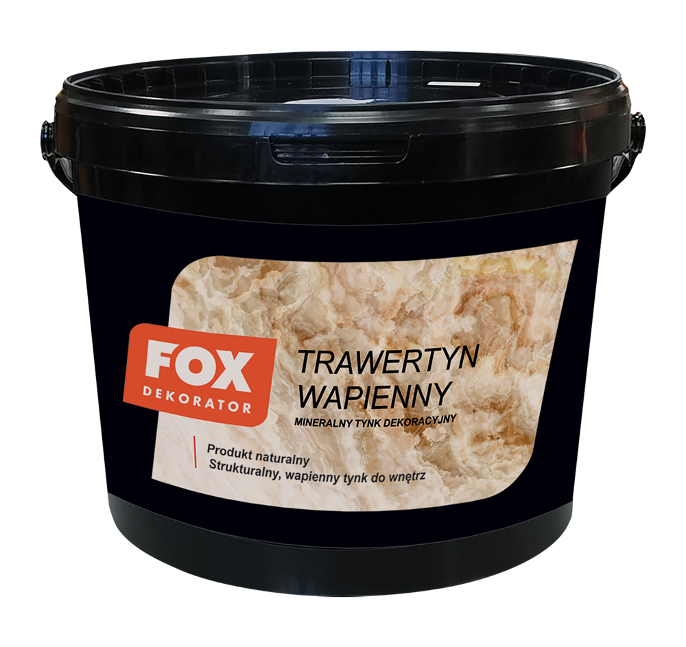 FOX DEKORATOR Trawertyn wapienny ekstra drobne ziarno 10 kg