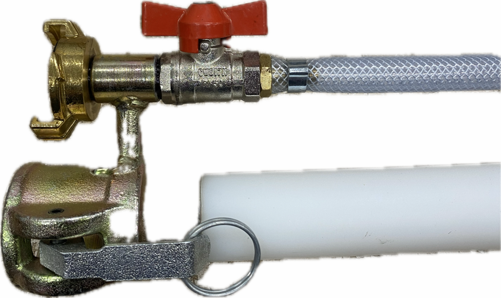 Pistolet tynkarski 1 m rurka teflonowa
