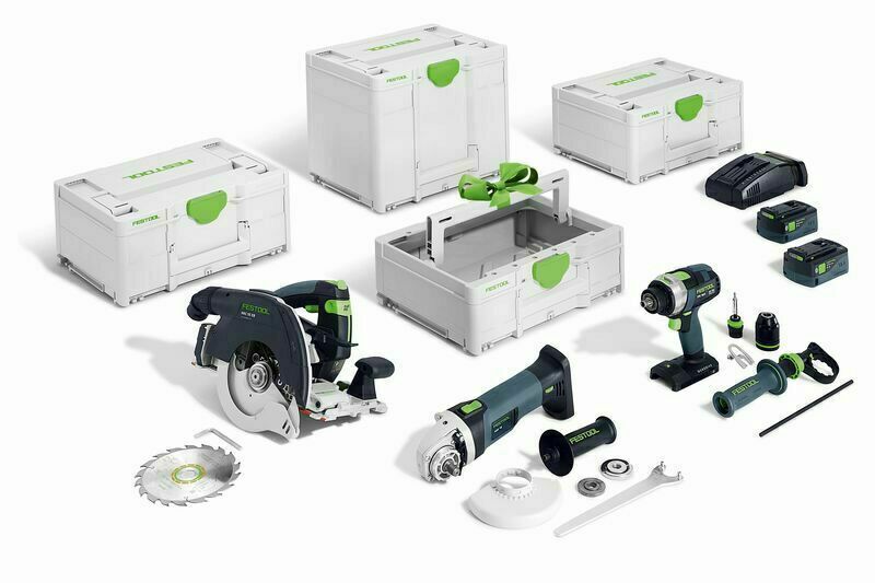 Festool Zestaw akumulatorowy Combo HKC 55/TPC 18/AGC 18/TB M 137 Ciesielski - 578025