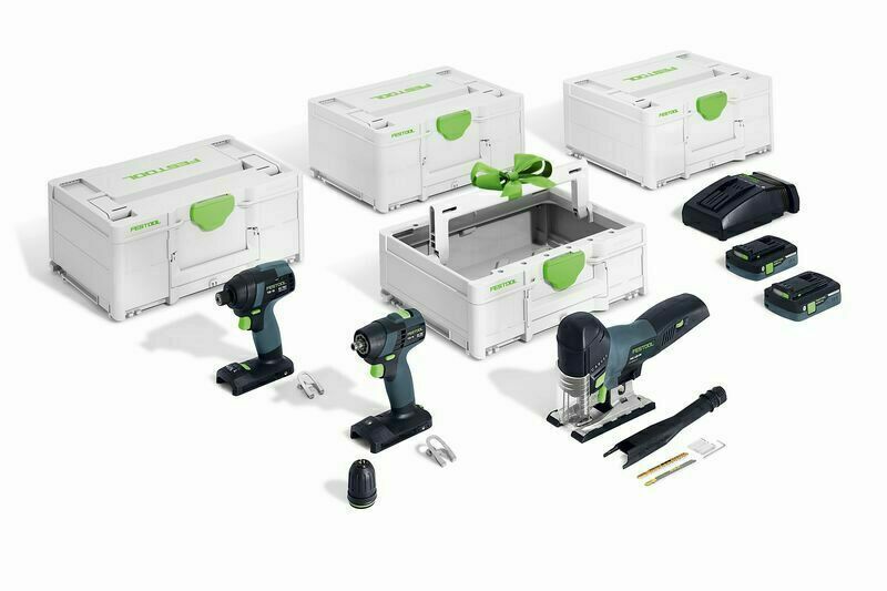 Festool Zestaw akumulatorowy Combo TID 18/TXS 18/PSC 420/TB M 137 Montażowy - 578026