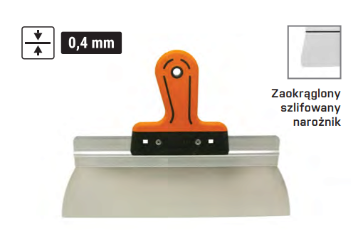 Pióro Szpachla do Gładzi 2K SOLID 650 mm – 6101