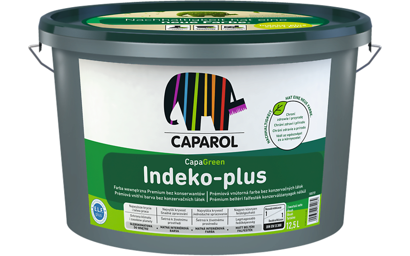 Caparol Indeko-plus 12,5l - farba do wnętrz