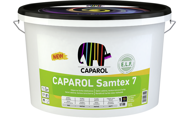 Caparol Samtex 7 10l - matowa farba lateksowa