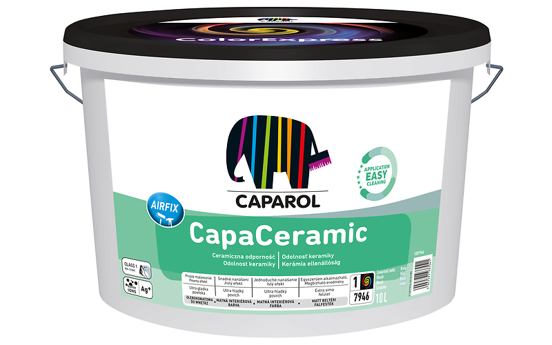 Caparol CapaCeramic 10l - ceramiczna farba lateksowa, głęboki mat