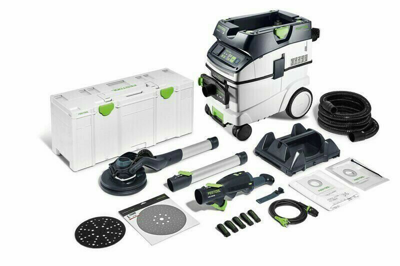 Festool Zestaw złożony z szlifierki przegubowej i odkurzacza PLANEX LHS 2 225 EQI/CTM 36 EI-Set - 578425