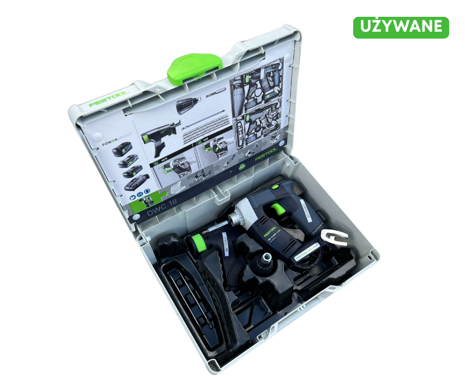 Festool Akumulatorowa wkrętarka budowlana DURADRIVE DWC 18-4500 Basic - U576504 - Używana