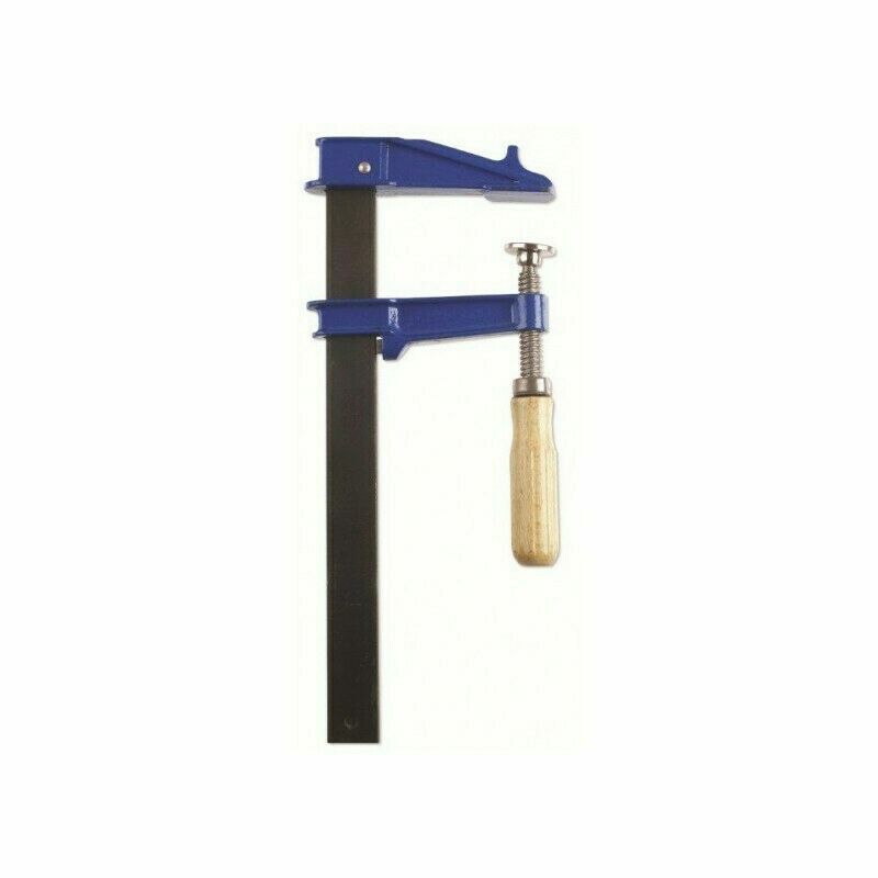 PIHER Ścisk śrubowy tłokowy FM-40 cmmax. siła nacisku 900 kg , ramię 8,5 cm, szyna 35x8 mm, rękojeść drewniana P42040 