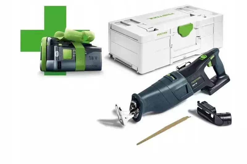 Festool Akumulatorowa piła szablasta RSC 18 EB-Basic-5,0, Festool 578409