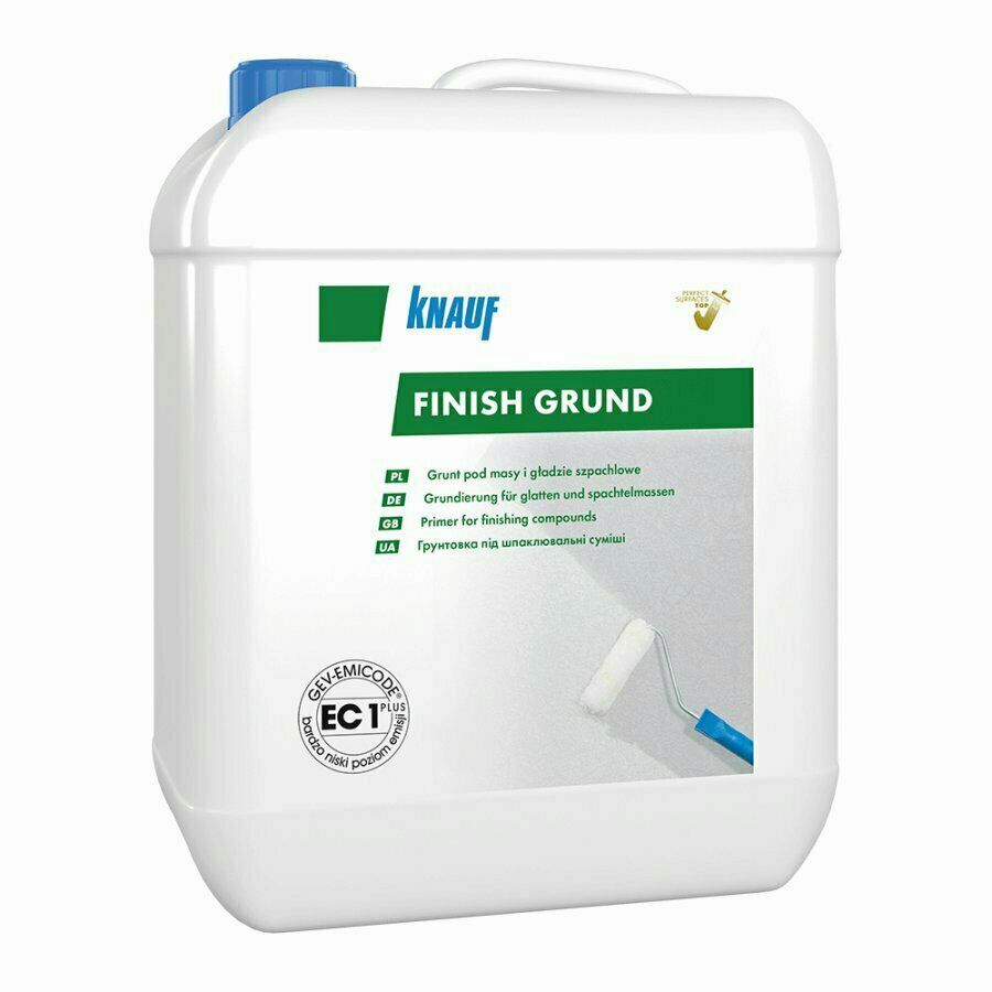 Knauf Finish Grund 5l – Grunt pod masy i gładzie szpachlowe