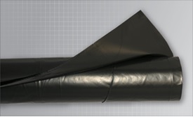 Folia ochronna czarna LDPE typ 200 - 4m x 25m