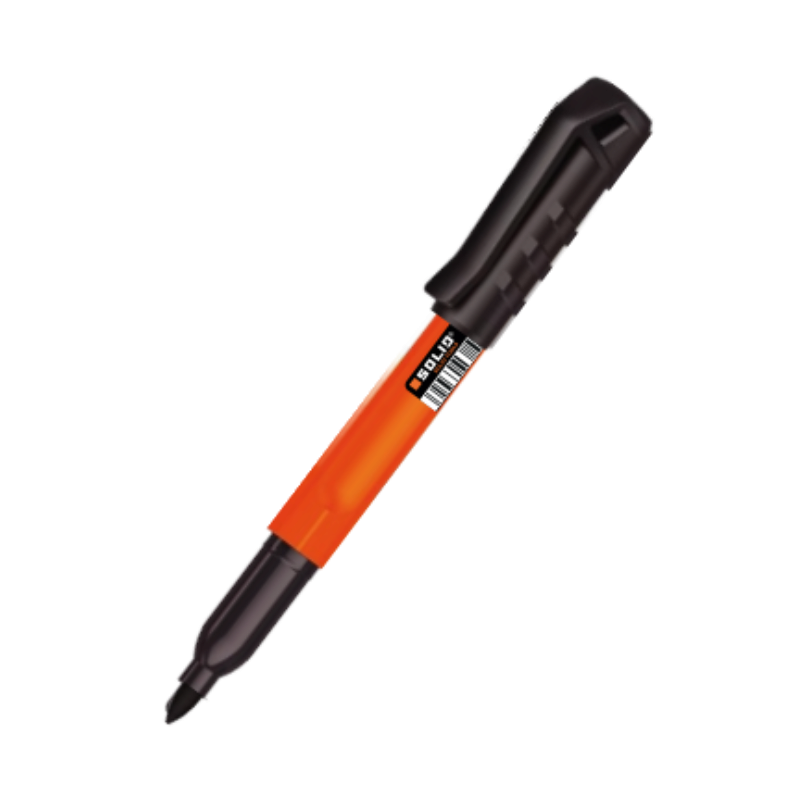 Marker budowlany czarny szybkoschnący 6687 Solid Jobsite