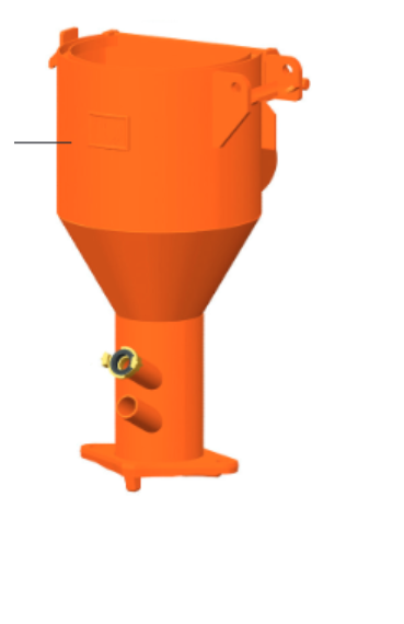Lej / kielich mieszania PFT g4 oryginał