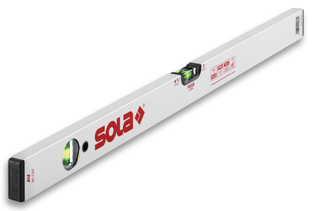 Poziomica anodowana Sola AV 50 cm (dwa oczka)
