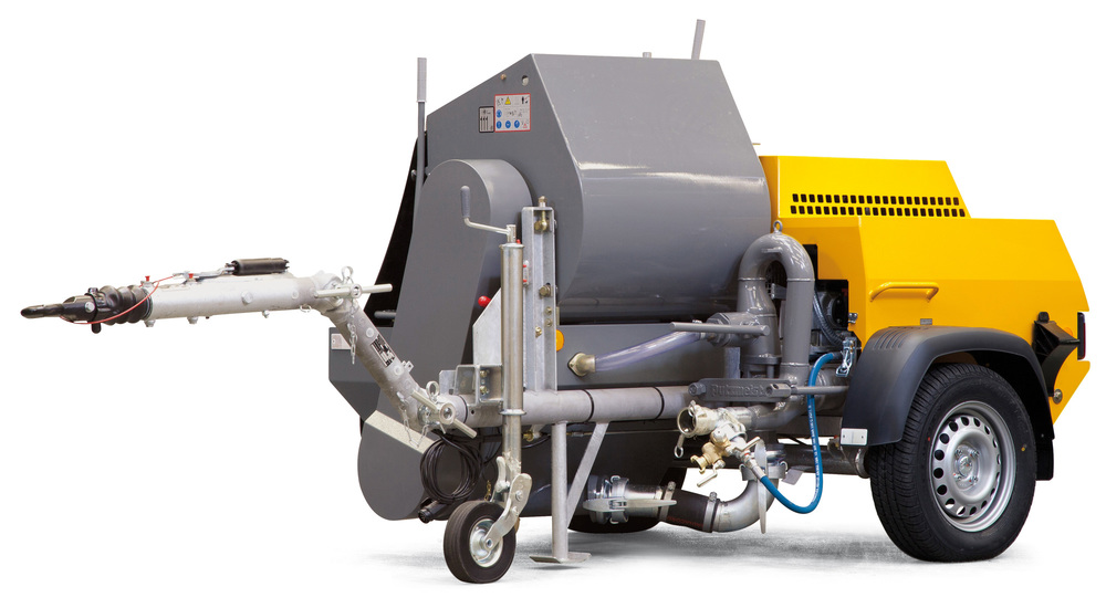 Agregat tynkarski Putzmeister P 13 EMR - Tynkowanie - BMB Technologie