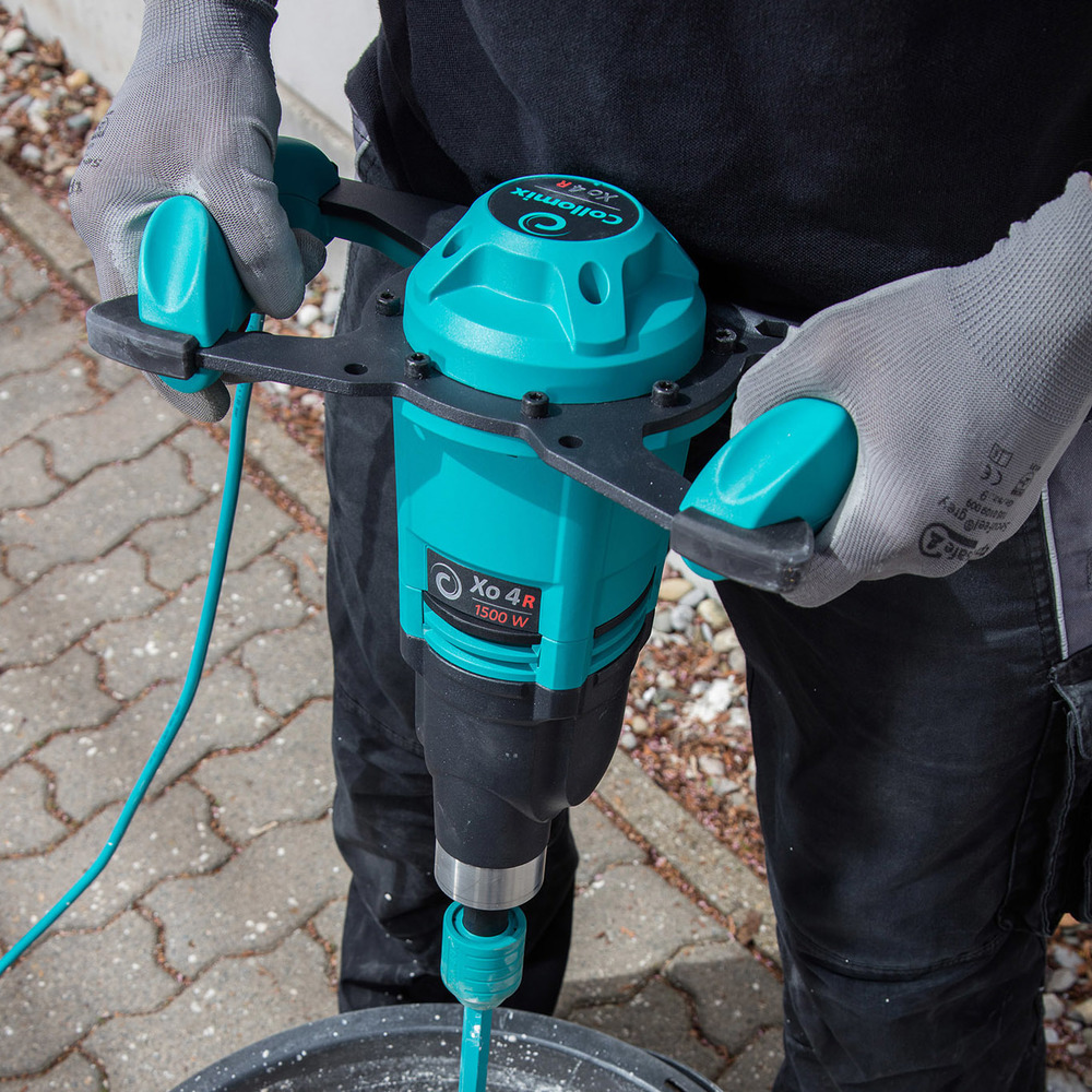 Mieszarka ręczna Collomix Xo4 R M z mieszadło WK 140 M, 1500 W, 230 V, 2-biegowa -420/-590 min-1