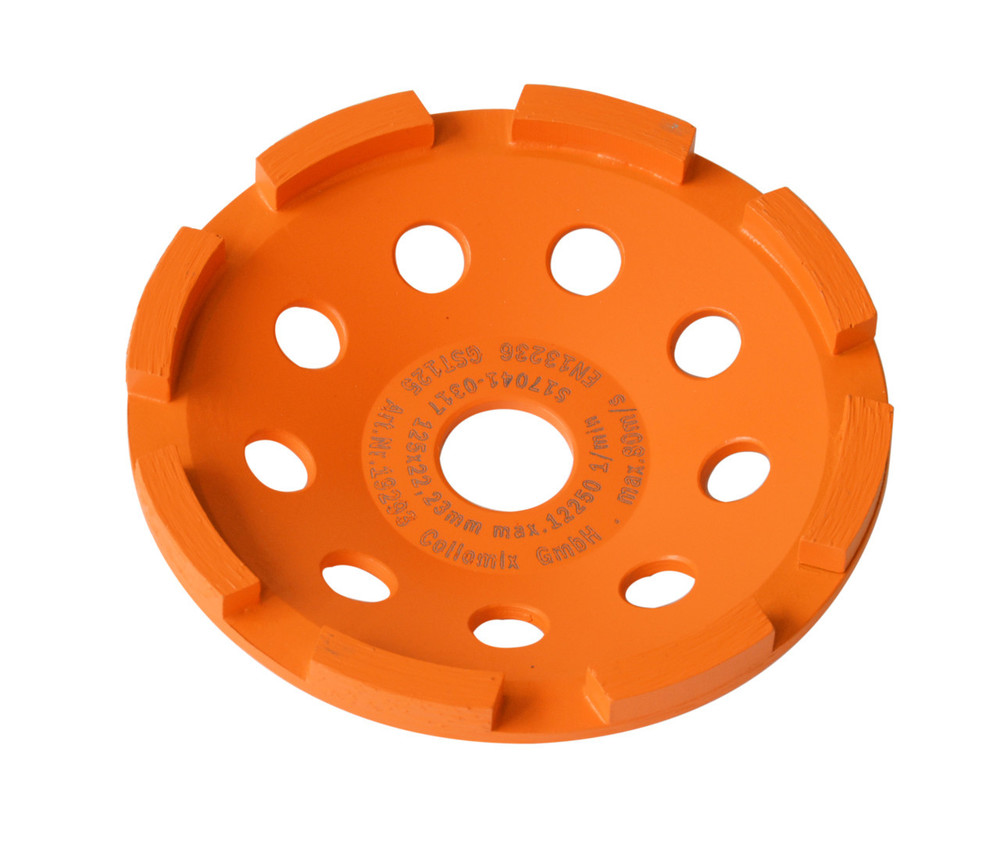 Collomix GST 125 Grinder głowica szlifierska z zestawem pierścieni wielowarstwowych