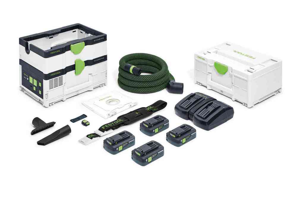 Festool  Akumulatorowy odkurzacz mobilny CLEANTEC CTLC SYS HPC 4,0 I-Plus - 576944 
