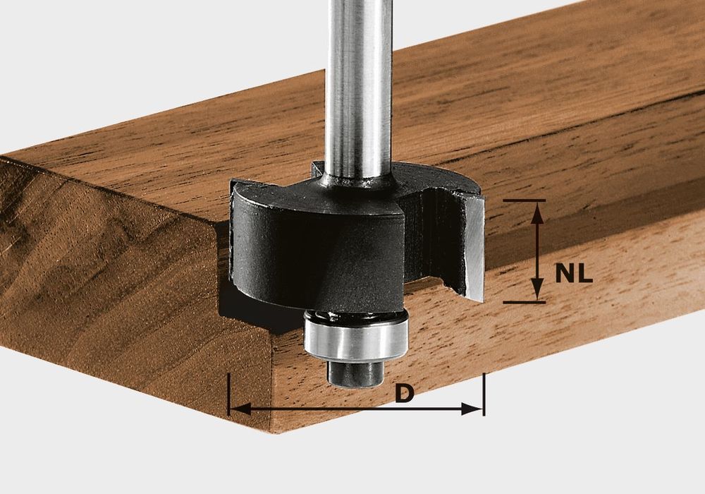 Festool Frez do wręgów HW S8 D31,7/NL 12,7 - 491022