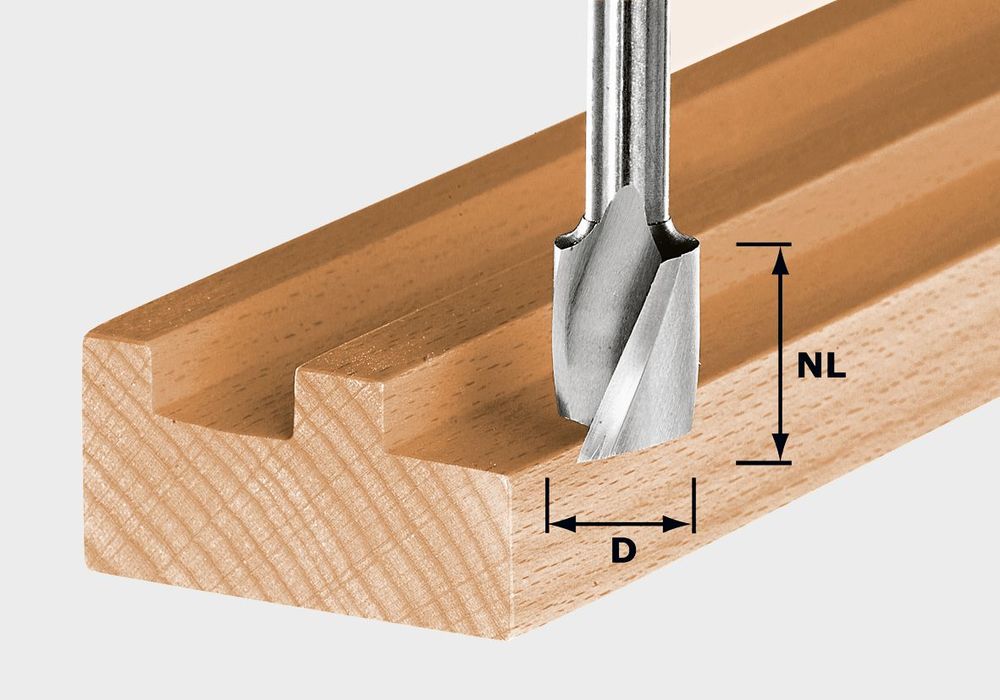 Festool Frez spiralny do wpustów, HW HW Spi S8 D4/10 - 490977