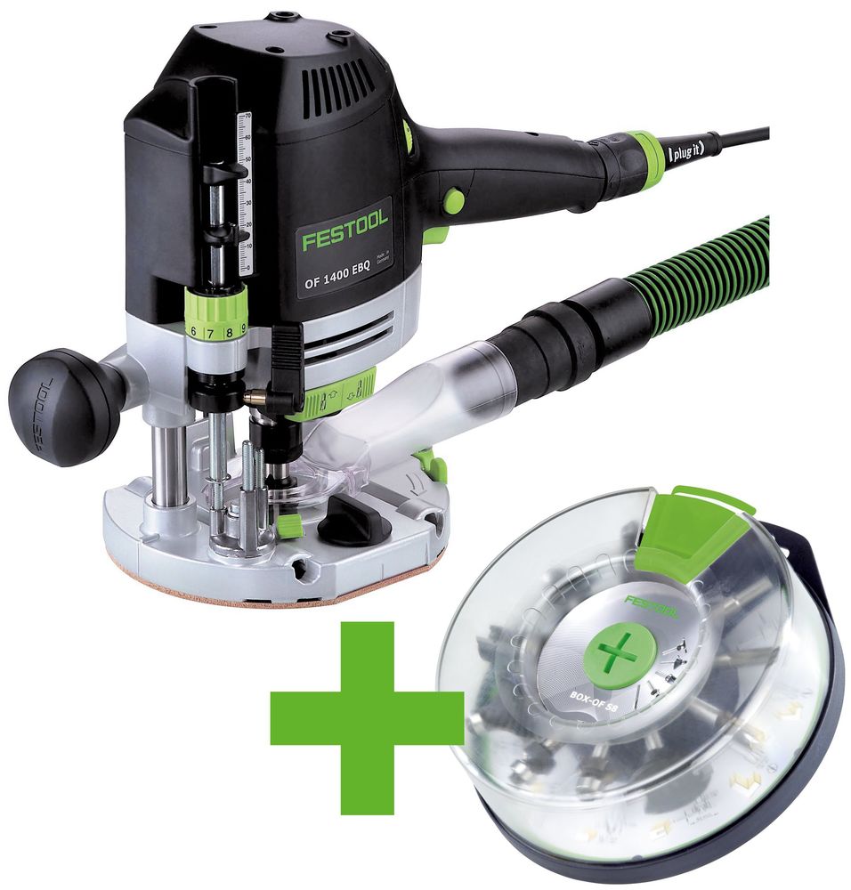 Festool Frezarka górnowrzecionowa OF 1400 EBQ-Plus + Box-OF-S - 576540