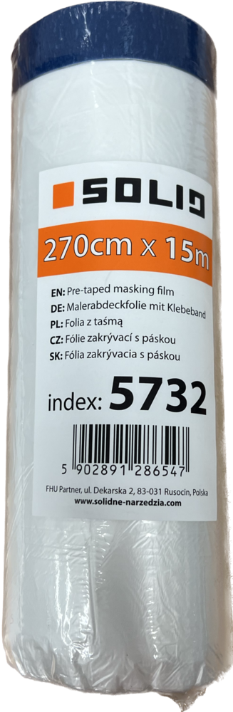 Folia antychlap SOLID 270X15M - 5732