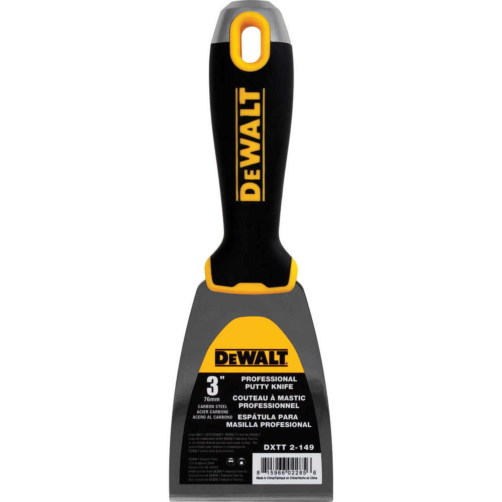 Szpachelka ze stali węglowej uchwyt Soft Grip DEWALT 3"  2-149