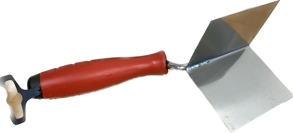 Nierdzewna kielnia do krawędzi zewnętrznych 75x110 MM 2K - OLEJNIK