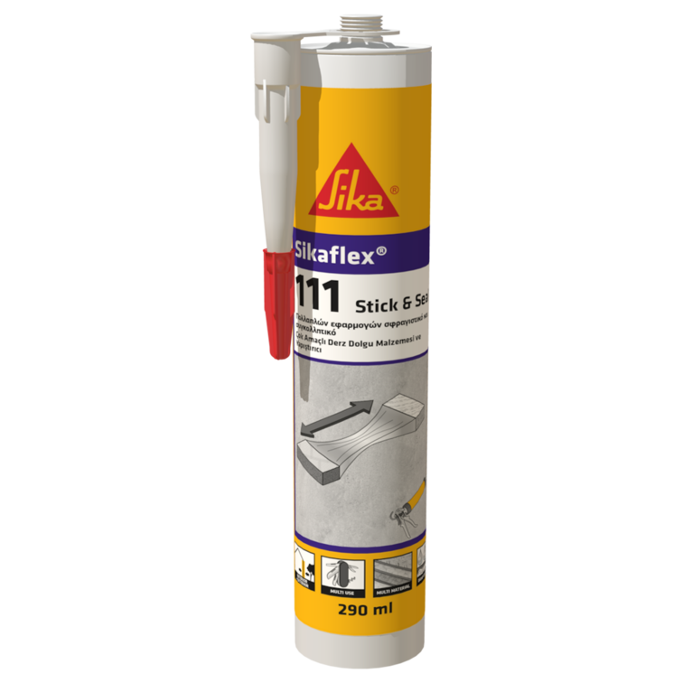 Sikaflex-111 Stick&Seal Szary 290ml