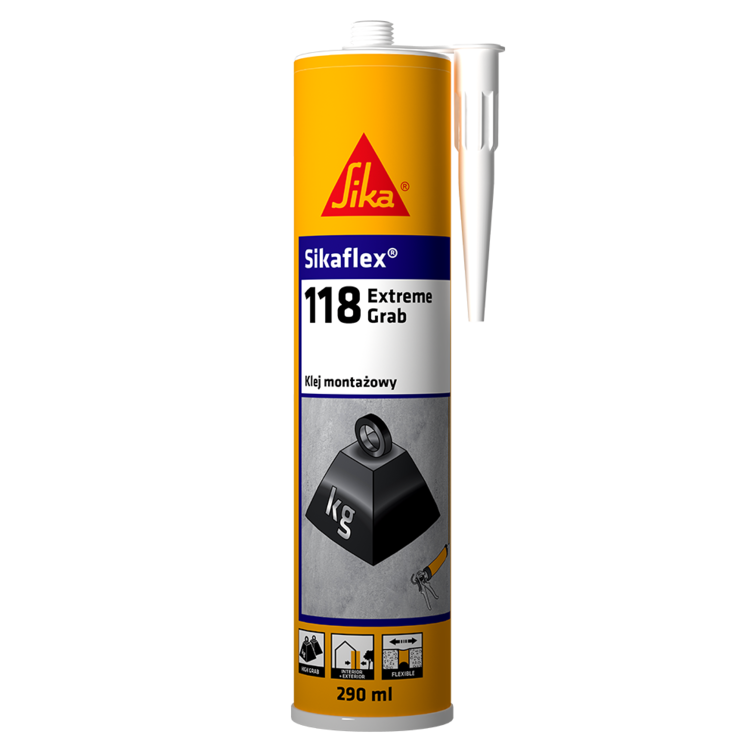 Sikaflex-118 ExtraGrab Biały 290ml