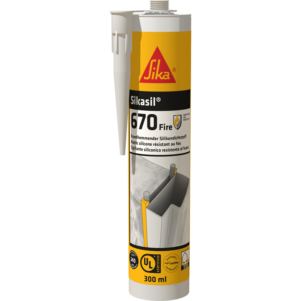 Sikasil-670 Fire Szary 300ml