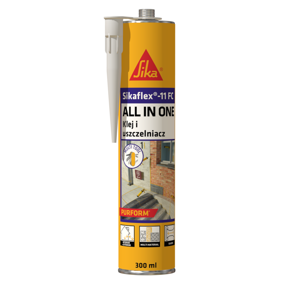 Sikaflex-11FC Purform Brązowy 300ml