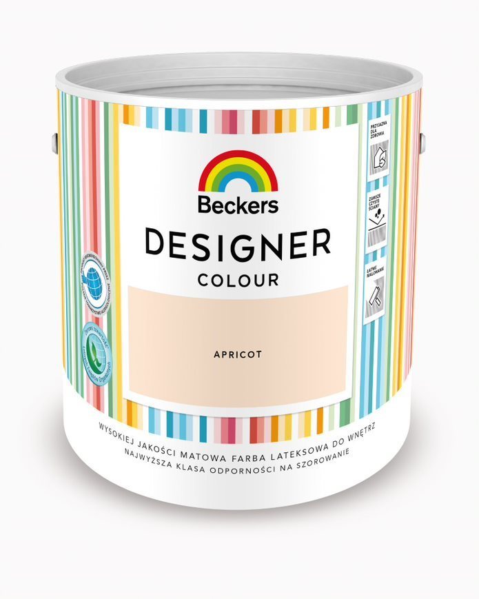 BECKERS DESIGNER COLOUR APRICOT 2,5L