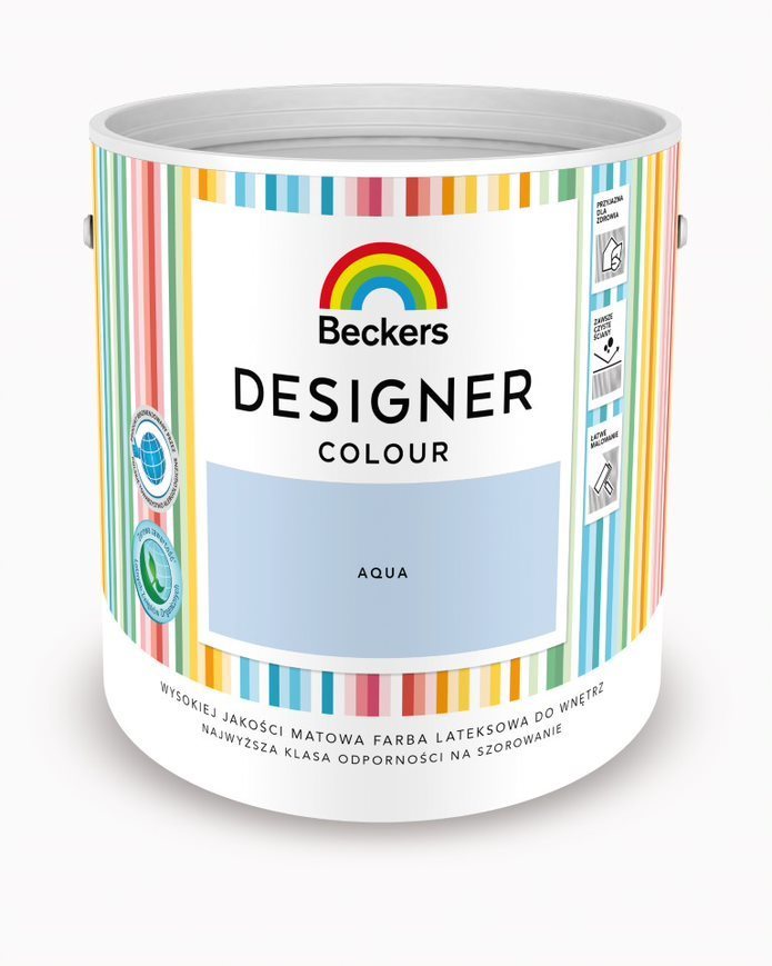 BECKERS DESIGNER COLOUR AQUA 2,5L
