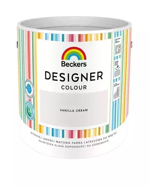 BECKERS DESIGNER COLOUR VANILLA  CREAM 2,5L