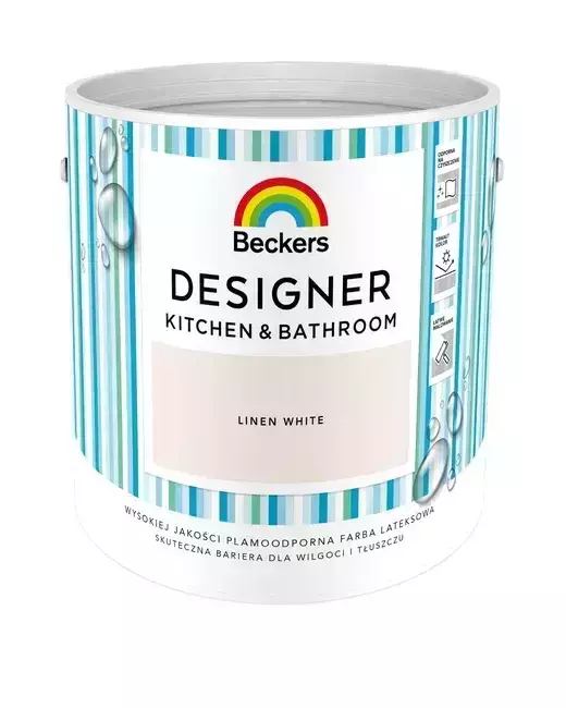BECKERS DESIGNER K&B LINEN WHITE 2,5L