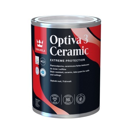 Tikkurila Optiva Ceramic mat [3] c- 0,9L