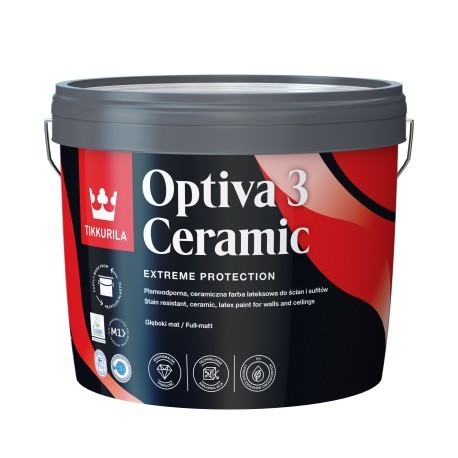 Tikkurilia Optiva Ceramic mat [3] c- 2,7L