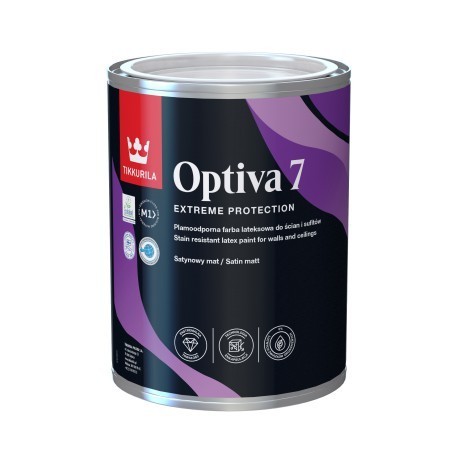 Tikkurila Optiva satin  [7] a-0,9L