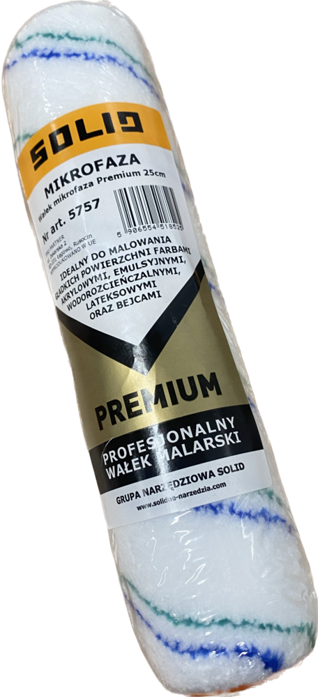 Wałek do malowania Mikrofaza Premium nr 5757 - Solid