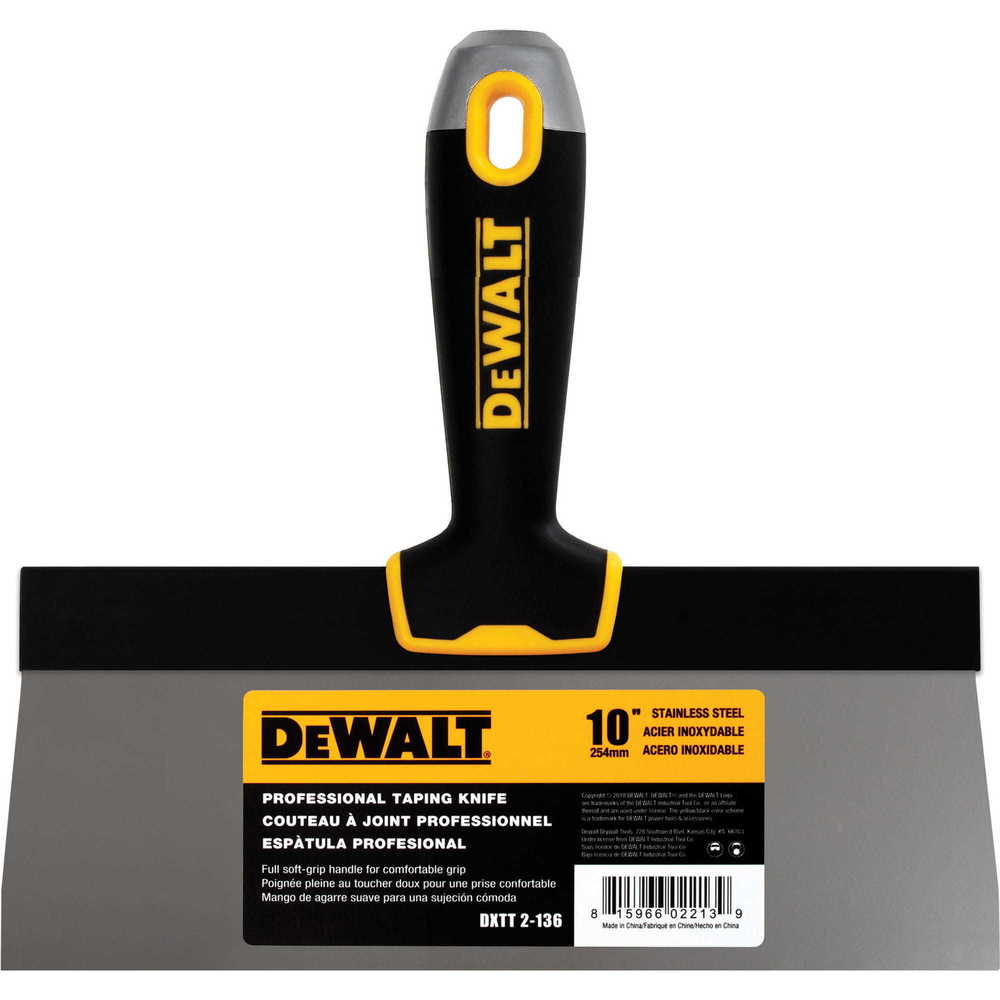 DEWALT 10" Szpachelka fasadowa ze stali nierdzewnej uchwyt Soft Grip 2-136 