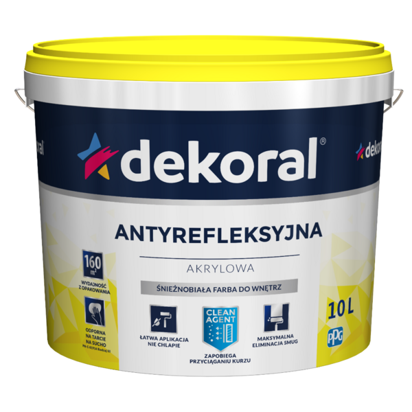 DEKORAL POLINAK ANTYREFLESYJNA -10L