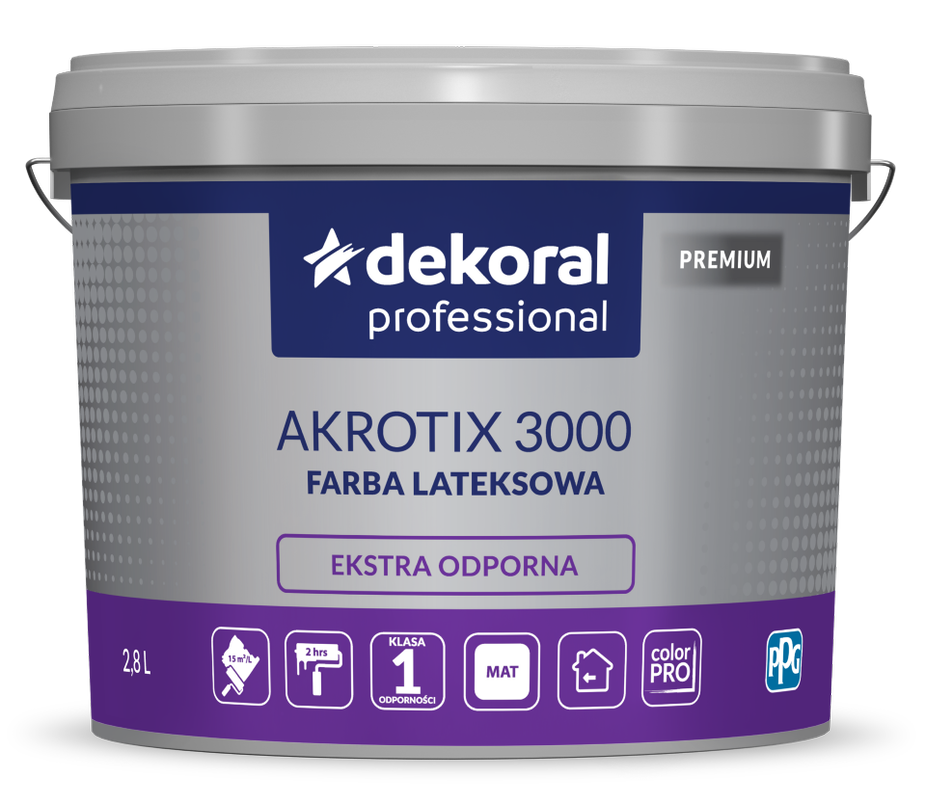 DEKORAL PROFESSIONAL AKROTIX 3000-2,8L-LN