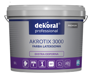 DEKORAL PROFESSIONAL AKROTIX 3000-9,7L-LN