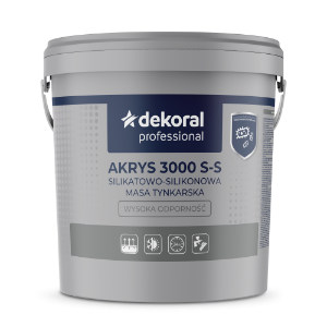 Dekoral Professional Akrys 3000 S-S 2,0mm-25,kg biały