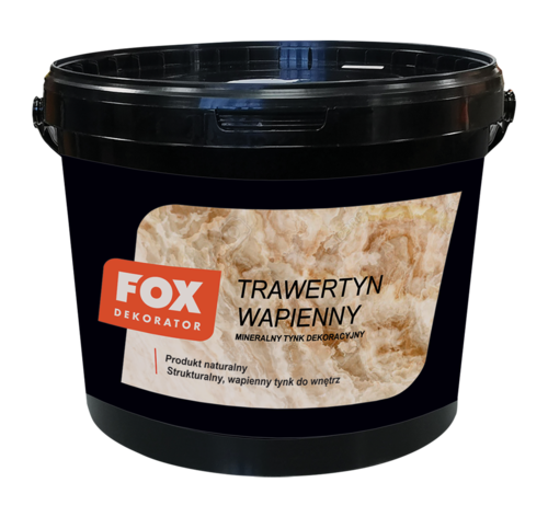 FOX DEKORATOR Trawertyn wapienny ekstra drobne ziarno 5KG