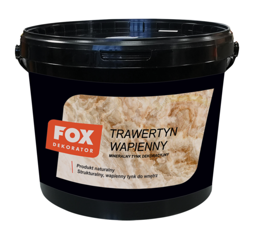 FOX DEKORATOR Trawertyn wapienny ekstra drobne ziarno 10 kg